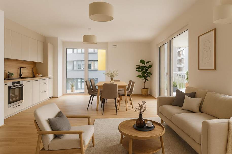 Frisch, modern, einladend – Ihr neues Zuhause im Erstbezug, Wohnung-miete, 1.400,00,€, 6460 Imst