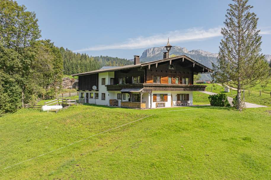 Bauernhaus mit Freizeitwohnsitz in idyllischer Ruhelage, Haus-kauf, 2.000.000,€, 6384 Kitzbühel