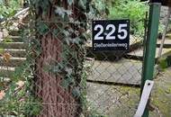 Grundstück Dießenleitenweg mit bewohnbarem Wochenendhaus mit 2 Sonnenterassen und schöner Aussicht