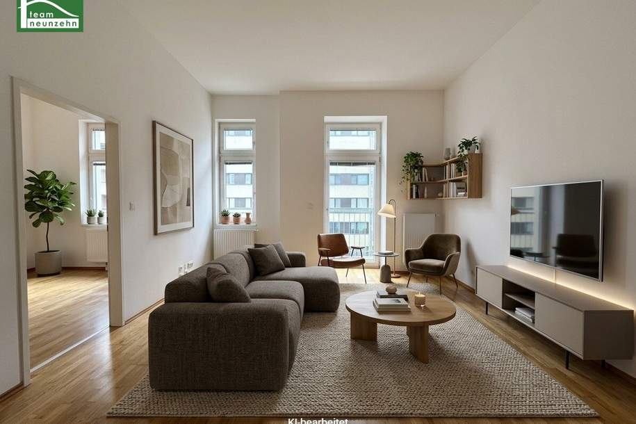 Geräumige 3-Zimmer Wohnung inkl. Einbauküche - ab 01.12. beziehbar!, Wohnung-miete, 1.194,49,€, 1100 Wien 10., Favoriten