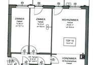 LORYSTRASSE, U3-NÄHE, sonnige 74 m2 Neubau mit 8 m2 Balkon, 2 Zimmer, Wohnküche, Wannenbad, Garage möglich, 3. Liftstock