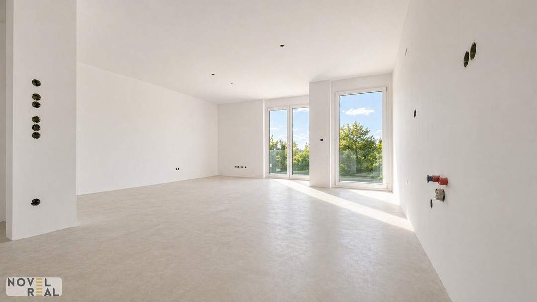 NEU | Exklusive Aktion – bis 30.06 | Jetzt sichern! | "DONAU PERLE"- TERRASSENWOHNUNG MIT GARTEN!