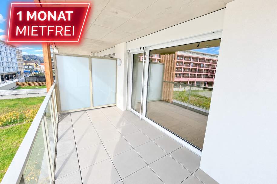 Neubau | Wohnidylle | Balkon, Wohnung-miete, 960,41,€, 8020 Graz(Stadt)