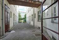 Halbgasse Living mit Hofblick 2-Zimmer-Eigentum mit Blick in den Innenhof