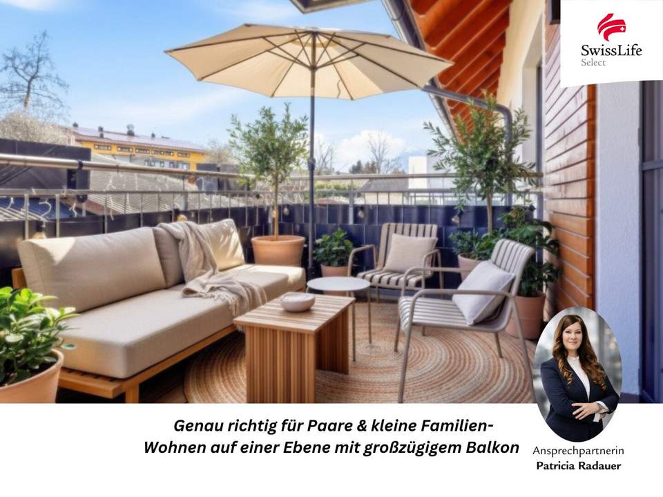 Ein schönes Zuhause mit Balkon in perfekter Lage - wir kümmern uns um Ihre Finanzierung & Förderung