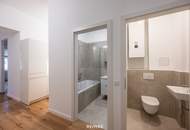 Sanierter Altbau mit modernem Neubau