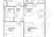 Ideale 3 Zimmer Balkon Wohnung in der Zollamtstraße 7 zu vermieten