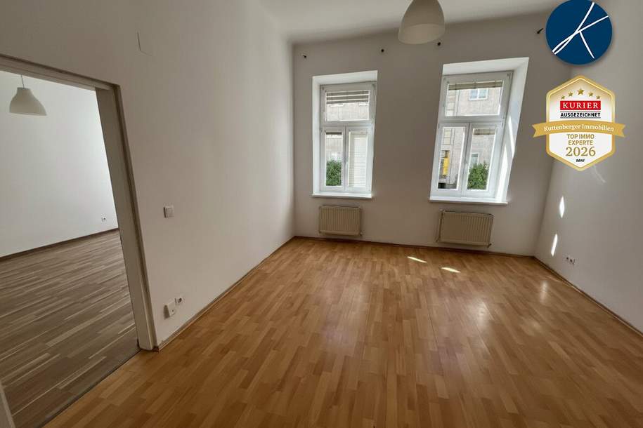 Anschützgasse: Großzügiges zu Hause im erhöhten Erdgeschoss, Wohnung-miete, 1.070,00,€, 1150 Wien 15., Rudolfsheim-Fünfhaus