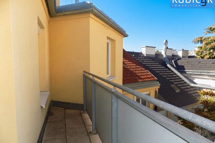 DG-Garconniere mit Klima & Terrasse Nähe U2 Schottenring, Wohnung-miete, 726,15,€, 1020 Wien 2., Leopoldstadt
