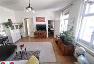 Wohnen zwischen Stil und Natur – wunderschöne lichtdurchflutete Altbauwohnung mitten im Grünen