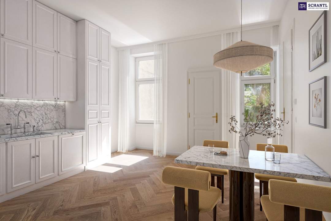 Ein Augenschmaus - Wunderschöner Erstbezug! Ruhige Seitengasse + U-Bahn um´s Eck + Blick ins Grüne + Ideale Raumaufteilung + Hochwertige Ausstattung + Flügeltüren! Jetzt zugreifen!