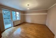 Geräumige Balkonwohnung mit Gartenblick