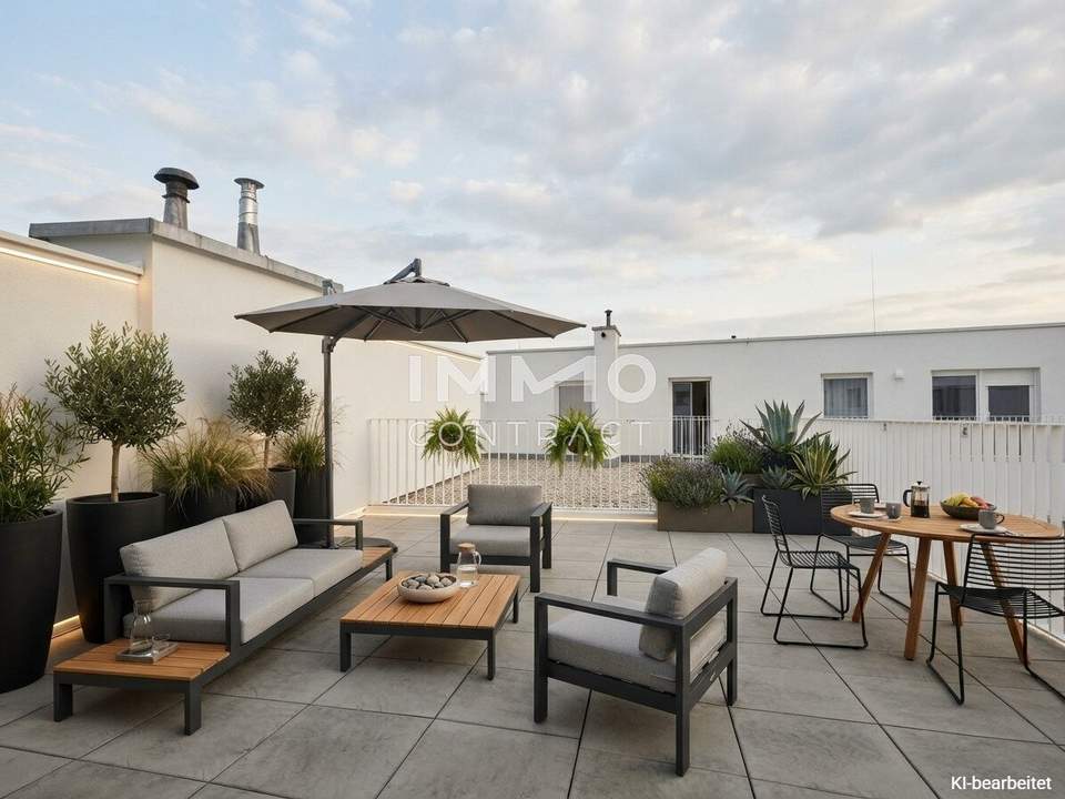 Provisionsfreie 2-Zimmer-Wohnung mit zwei traumhaften Terrassen!