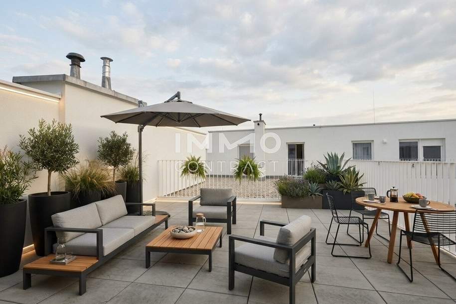 Provisionsfreie 2-Zimmer-Wohnung mit zwei traumhaften Terrassen!, Wohnung-kauf, 241.000,€, 1210 Wien 21., Floridsdorf