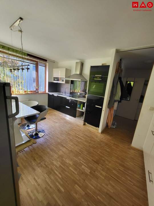 Modernes Wohnen im Holzhaus mit Küche!