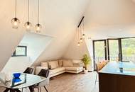 Rückzugsort mit Historie - Luxus-Dachgeschosswohnung im Kahlenbergerdorf