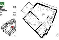 Wohngenuss nahe der Alten Donau: 2-Zimmer Wohnung inkl. Freifläche und Einbauküche - beziehbar ab sofort