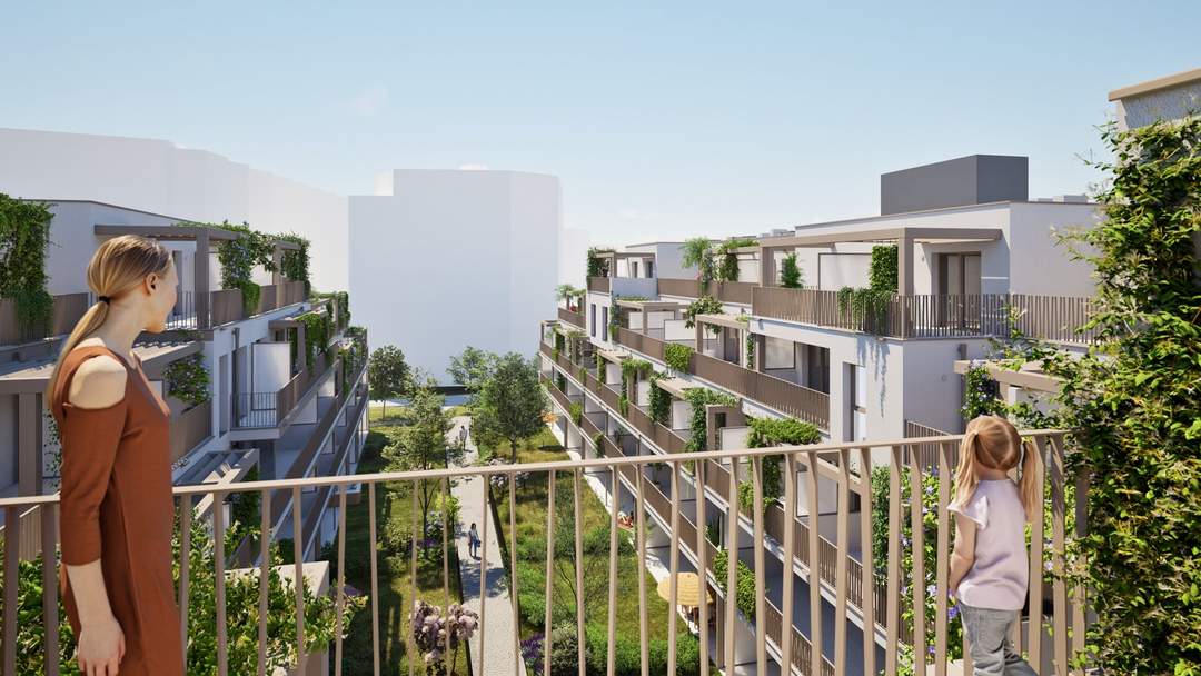 Terrazza22 - Ein Zuhause zum Aufblühen in der Aladar-Pecht-Gasse 15+17, 1220 Wien