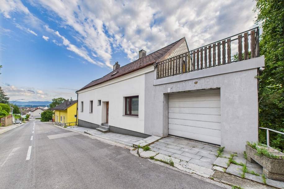 Attraktives, sanierungsbedürftiges Ein-/Mehrfamilienhaus mit viel Potenzial in Amstetten!, Haus-kauf, 249.550,€, 3300 Amstetten