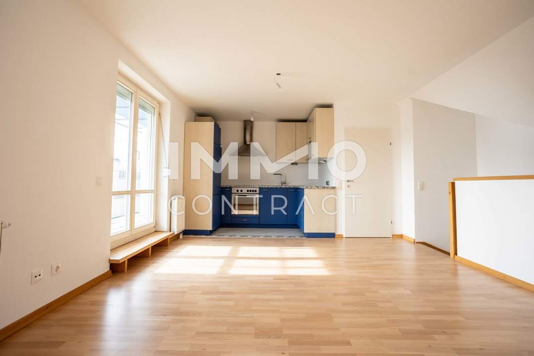 Erstbezug nach Renovierung: Aparte Maisonette mit 12m² Terrasse zum Wohlfühlen