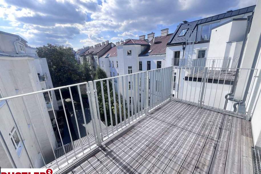 Dachterrassenmaisonette an der U1 | Altbauperle | Erstbezug, Wohnung-kauf, 549.000,€, 1100 Wien 10., Favoriten
