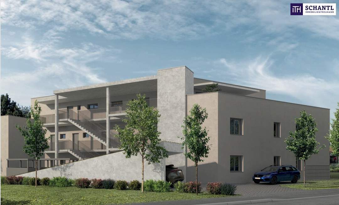 Urban wohnen, entspannt genießen – exklusive 38,5 m² Wohnung in der Casalgasse mit Balkon oder Eigengarten