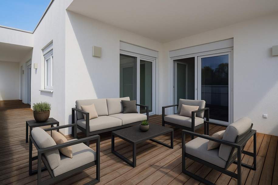 GROSSE TERRASSE, DURCHDACHTES RAUMKONZEPT! 2 Carportplätze, Wohnung-kauf, 449.000,€, 8054 Graz-Umgebung