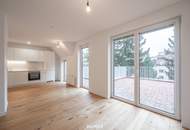 Sanierter Altbau mit modernem Neubau