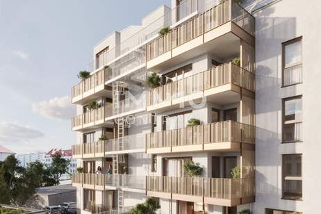 Stilvolle 2-Zimmer-Neubauwohnung mit Balkon – Erstbezug, Wohnung-kauf, 172.100,€, 1220 Wien 22., Donaustadt