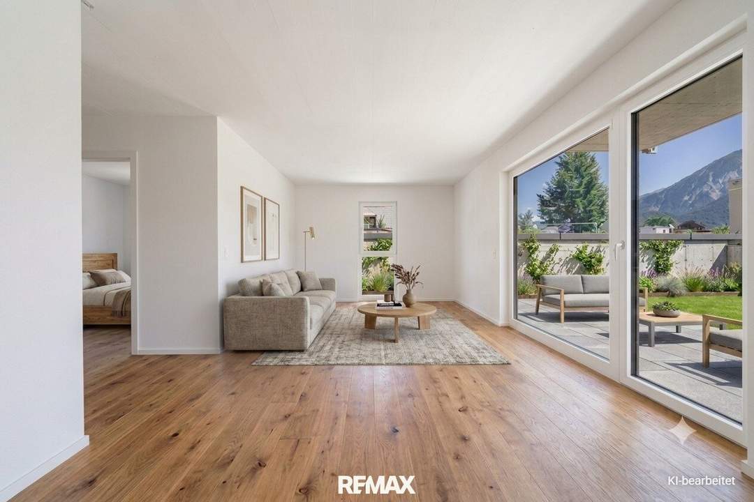 Neubau-Highlight Bluntaustraße.91 – 2‑Zimmer‑Gartenwohnung in Golling bei Salzburg