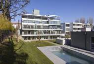 Luxus in den Weinbergen! Exklusive Erstbezug Gartenwohnung mit privatem Pool und Poolhaus!