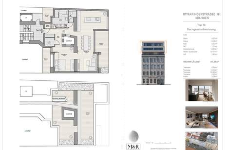 Wohnen in den Stadt Dächern von Wien, Wohnung-kauf, 760.000,€, 1160 Wien 16., Ottakring