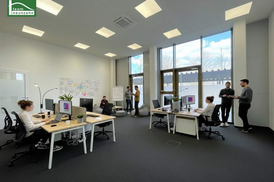 Großraumbüro für Start-Ups! - JETZT ZUSCHLAGEN, Gewerbeobjekt-miete, 1.024,12,€, 8020 Graz(Stadt)