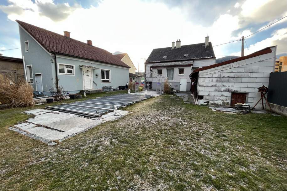 2 Häuser - Garten - Pool - Nebengebäude - viele Möglichkeiten!, Haus-kauf, 239.000,€, 2640 Neunkirchen