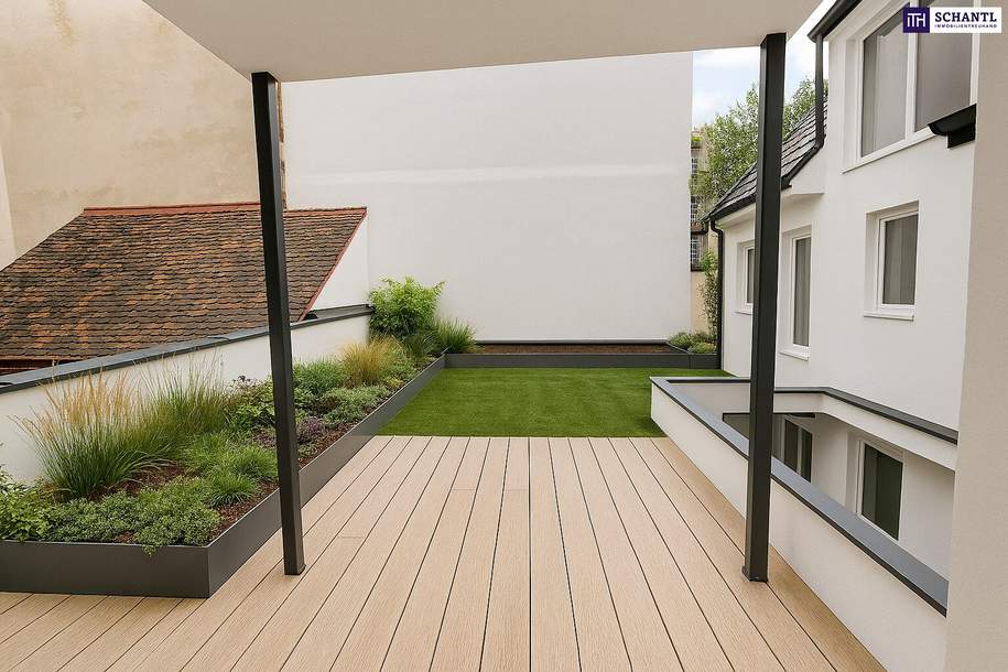 ***Altbau trifft Dachgarten – Stilvolle 3-Zimmer-Wohnung mit großer Terrasse – hochwertiger Sanierung + Klimaanlage &amp; Luftwärmepumpe***, Wohnung-kauf, 569.000,€, 1160 Wien 16., Ottakring