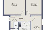 3-Zimmer-Wohnung in Josefiau