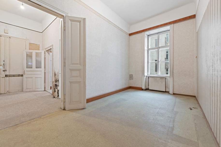 Top Preis Leistungsverhältnis nah dem Servitenviertel/Clusiusgasse, sanierungsbedürftig, ca. 68,47 m², Hofruhelage!, Wohnung-kauf, 449.000,€, 1090 Wien 9., Alsergrund