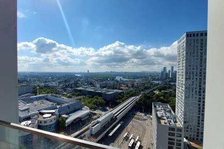 Modernes Wohnen mit Pool & Sauna – TOWER HOMES – V22, Wohnung-miete, 735,00,€, 1220 Wien 22., Donaustadt