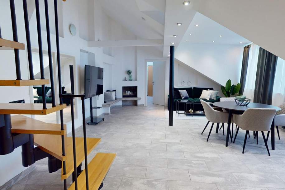 Moderne Dachgeschosswohnung in einem Altbauhaus!, Wohnung-kauf, 502.500,€, 1120 Wien 12., Meidling