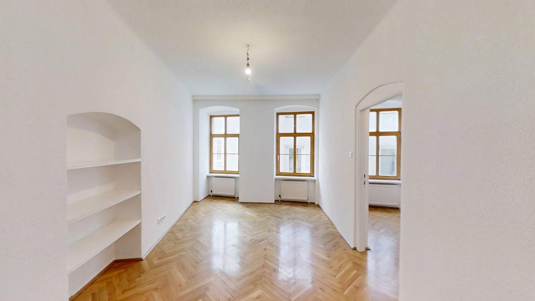 Optimal aufgeteilte Wohnung im Zentrum!