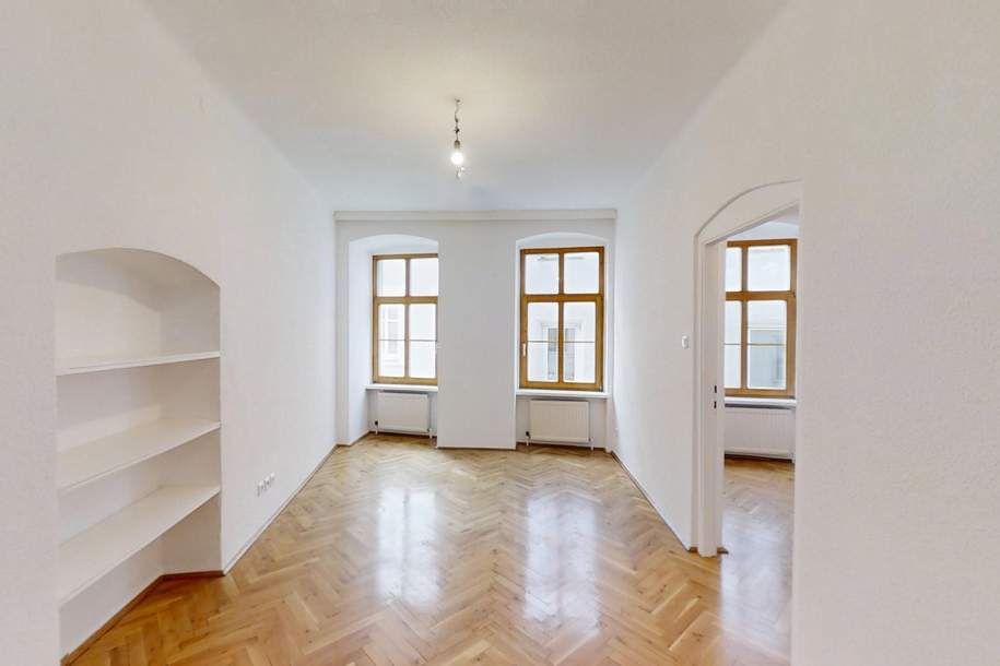 Optimal aufgeteilte Wohnung im Zentrum!, Wohnung-miete, 956,83,€, 4020 Linz(Stadt)