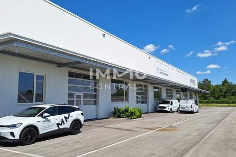 Moderne Industriehalle 282m² in Mauer b. Amstetten, neuwertig, Fußbodenheizung, Gewerbeobjekt-miete, 2.402,88,€, 3362 Amstetten