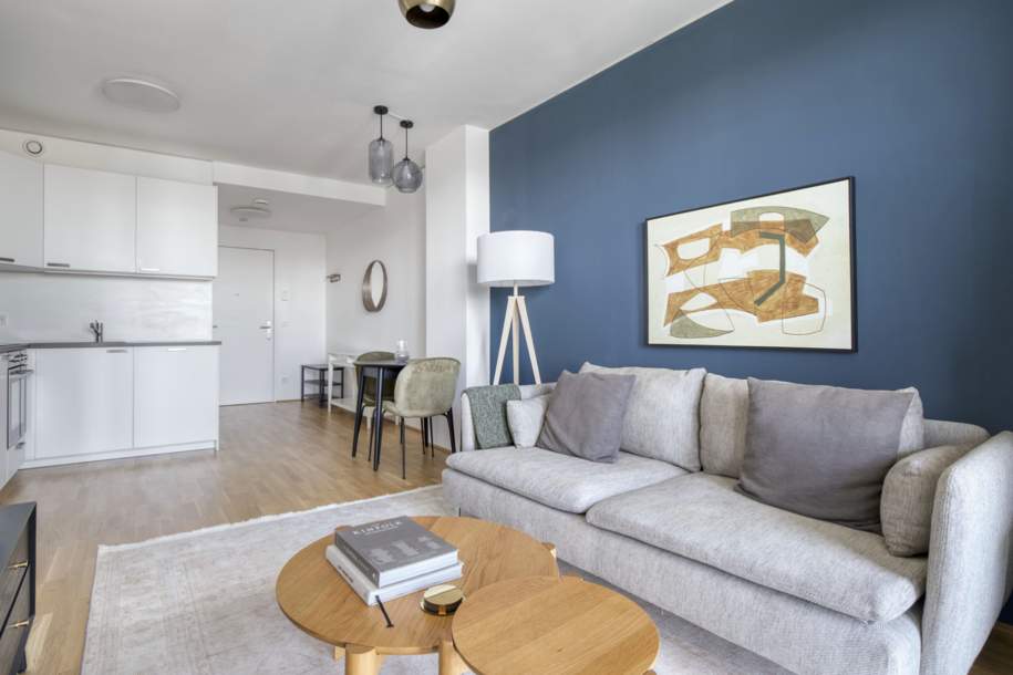 EXCLUSIVE 2-ROOM APARTMENT - MARINA TOWER, Wohnung-kauf, 399.000,€, 1020 Wien 2., Leopoldstadt