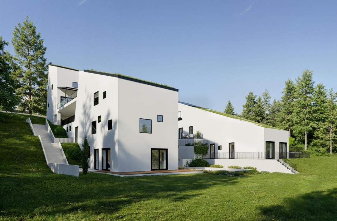 Stylisches Neubauprojekt! Wohnung mit großem Balkon und schönem Ausblick in Waltendorf!