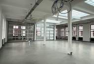 seltene Gelegenheit - lichdurchflutete, bezugsfähige Loftfläche für Kreative - rd. 328 m2 Büro/Atelier im Industrial-Loft mit Lift, wärmegedämmtes Dach, neue Lichtkuppeln, neue Loftfenster