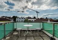 Helle 2-Zimmer-Terrassen-Wohnung mit PKW-Abstellplatz, Alte Donau