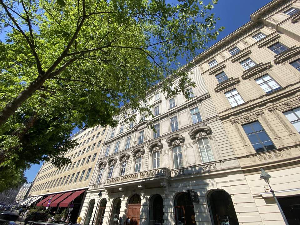 Repräsentativer ALTBAU + am STADTPARK + nächst Kursalon Hübner und Schwarzenbergplatz + sehr viel FLAIR!