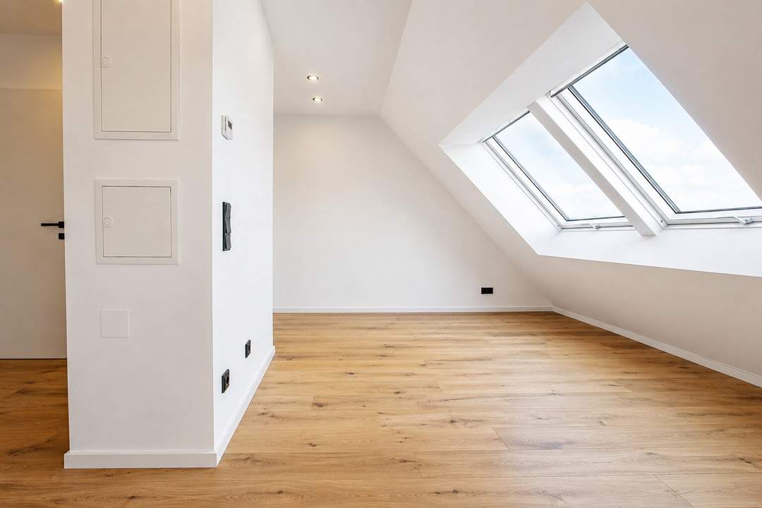 Entzückende Dachgeschosswohnung - Erstbezug