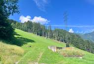 Baugrundstück mit Blick über das Zillertal