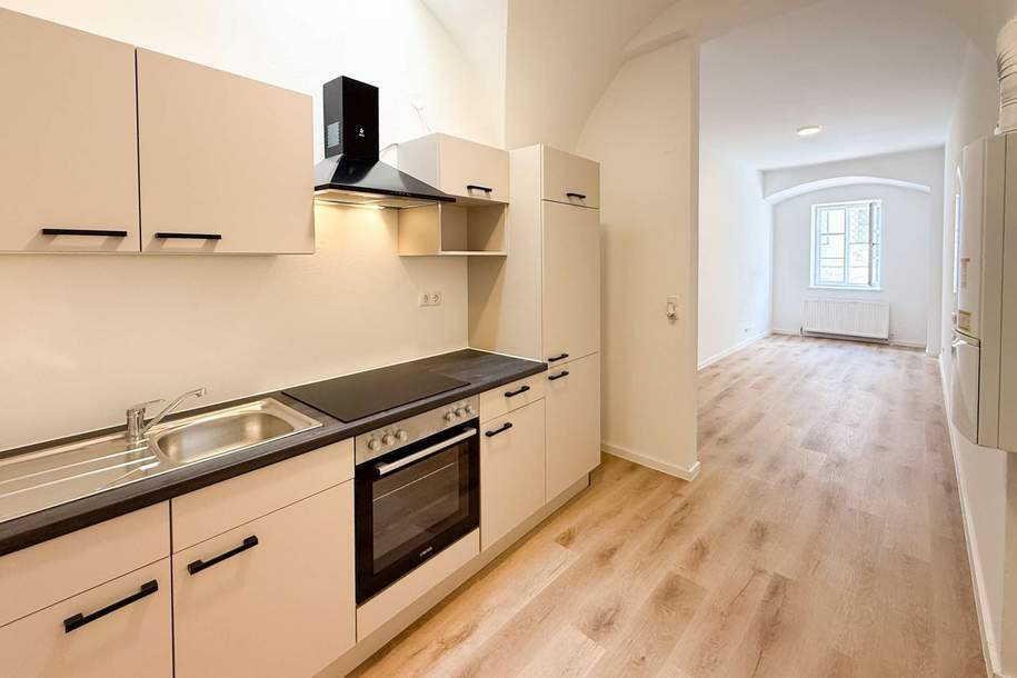 Neu saniert & zentral – Garconniere direkt am Stadtplatz in Steyr, Wohnung-miete, 480,00,€, 4400 Steyr(Stadt)